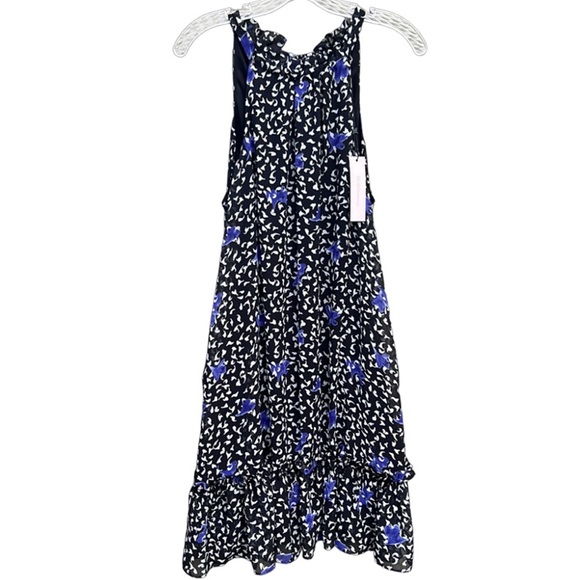 BCBGeneration Dresses & Skirts - NWT BCBG Generation Relax Halter Neck Tie Chiffon Mini Fallen Petal Large